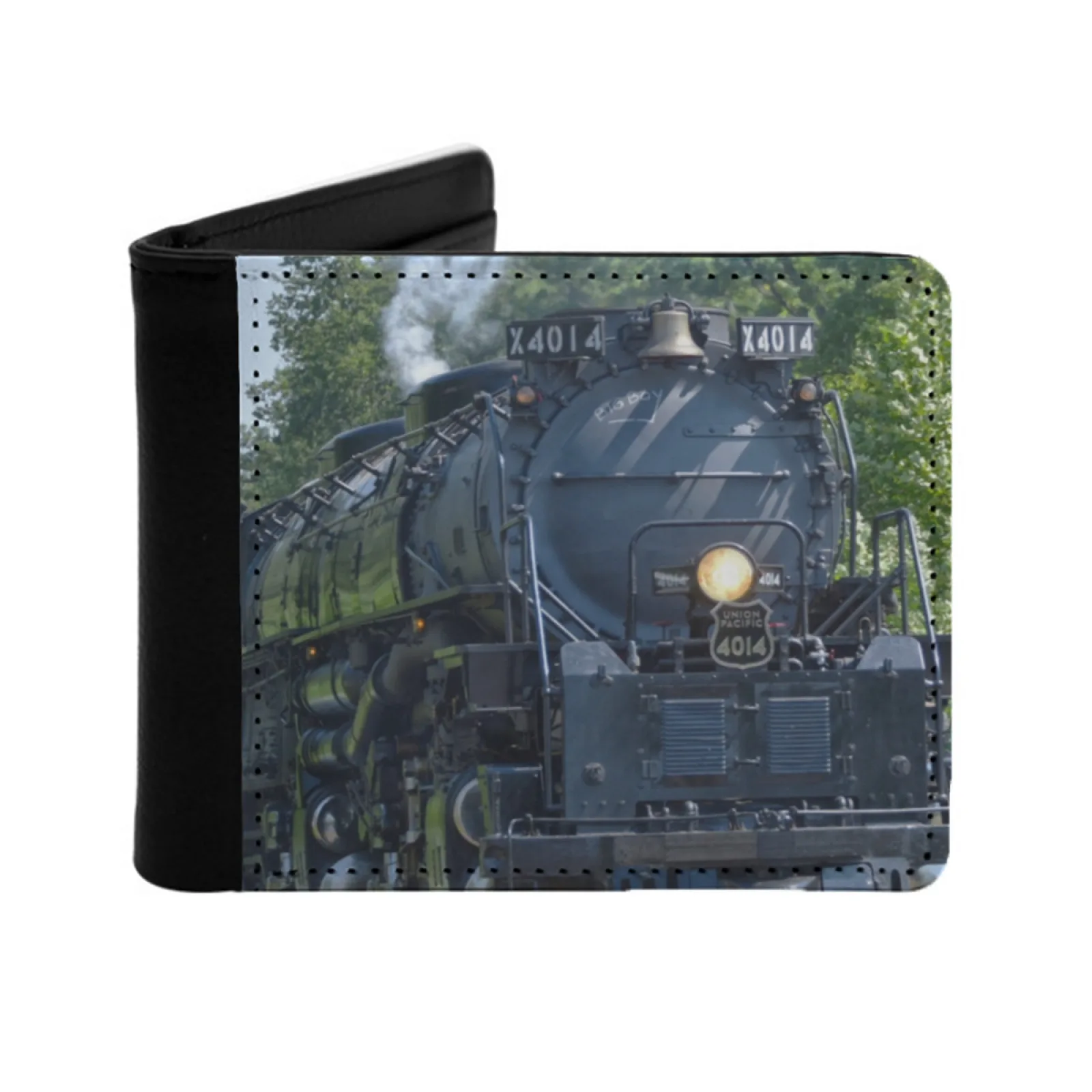 

Big Boy No 4014 Паровой локомотив Мужской кошелек из искусственной кожи Многофункциональный кошелек для кредитных карт Big Boy No 4014 Локомотив