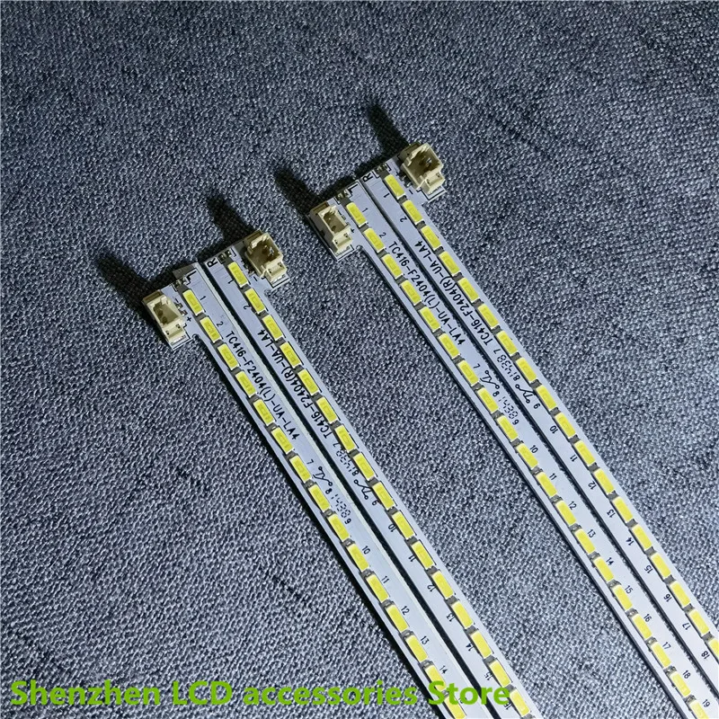 ل TC416-F2404 96LED 46.1 TC416-F2404-UA-LA4 42 بوصة استخدام الألومنيوم 100% جديد LCD TV الخلفية بار اليسار + اليمين