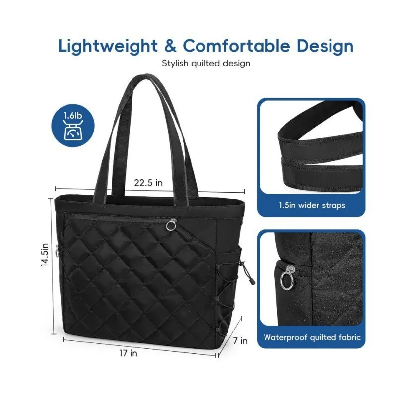 Lattice Tennis Bag with Shoe Compartment, Large Capacity Wet-Dry Separation Sports Bag for Badminton Pickleball