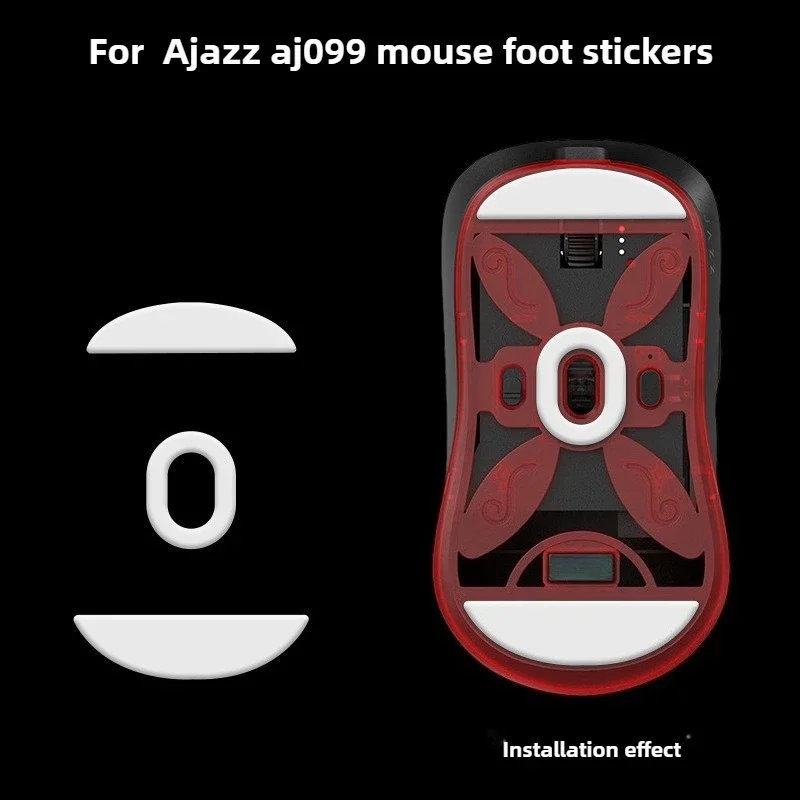 Ultra Thin Smooth Mouse Skates, Long Lasting Low Friction Feet For Ajazz AJ199 AJ139PRO AJ099 AJ159apex