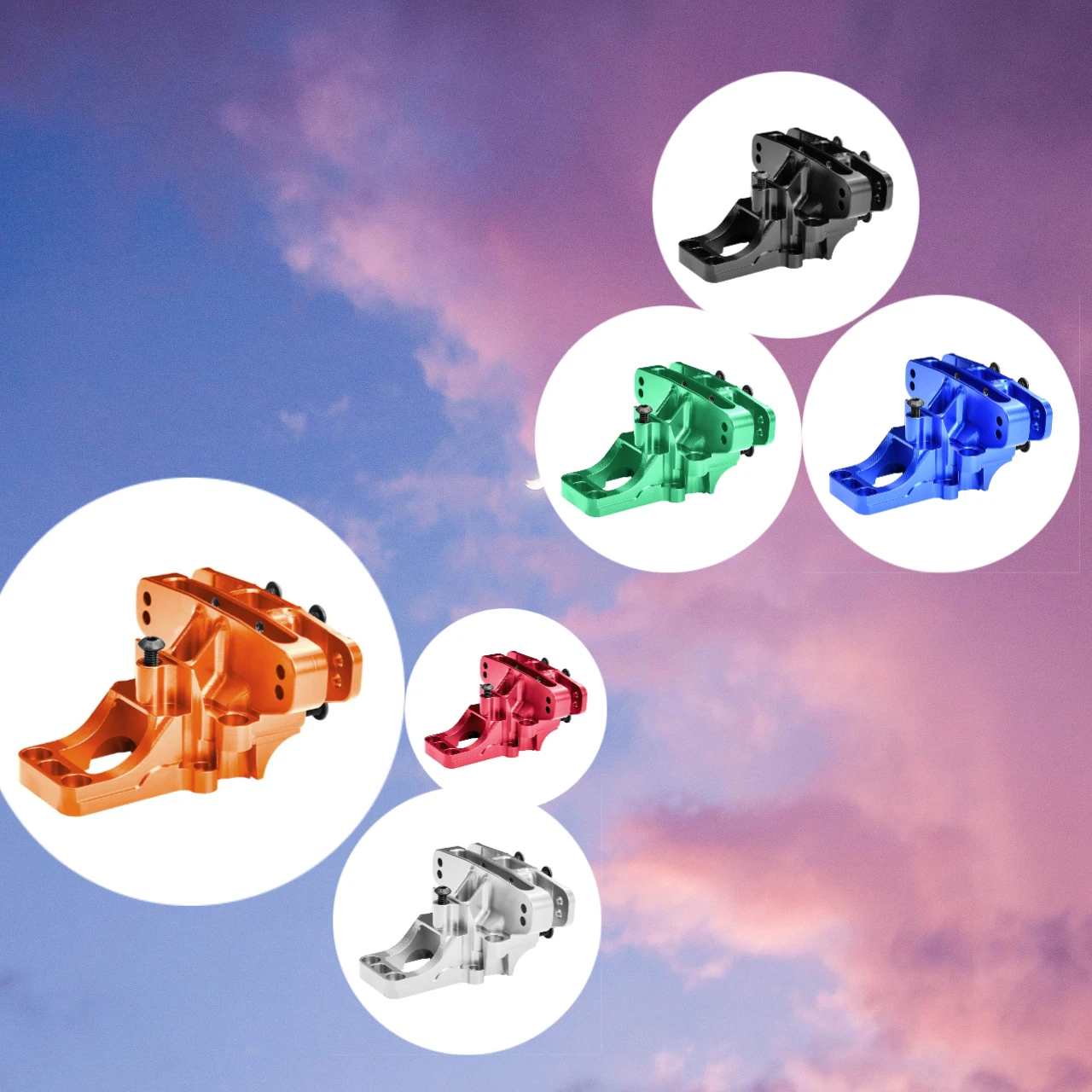 

Задняя верхняя перегородка из сплава 7075-T6 для TRAXXAS 1/6 Funco Pro Scale 2Wd Sand Car 8S