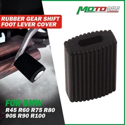 For BMW R Series R45 R60 R75 R80 90S R90 R100 Rubber Gear Shift Foot Lever Cover Shifter Non-slip Pedal Guard Protect Cafe Racer