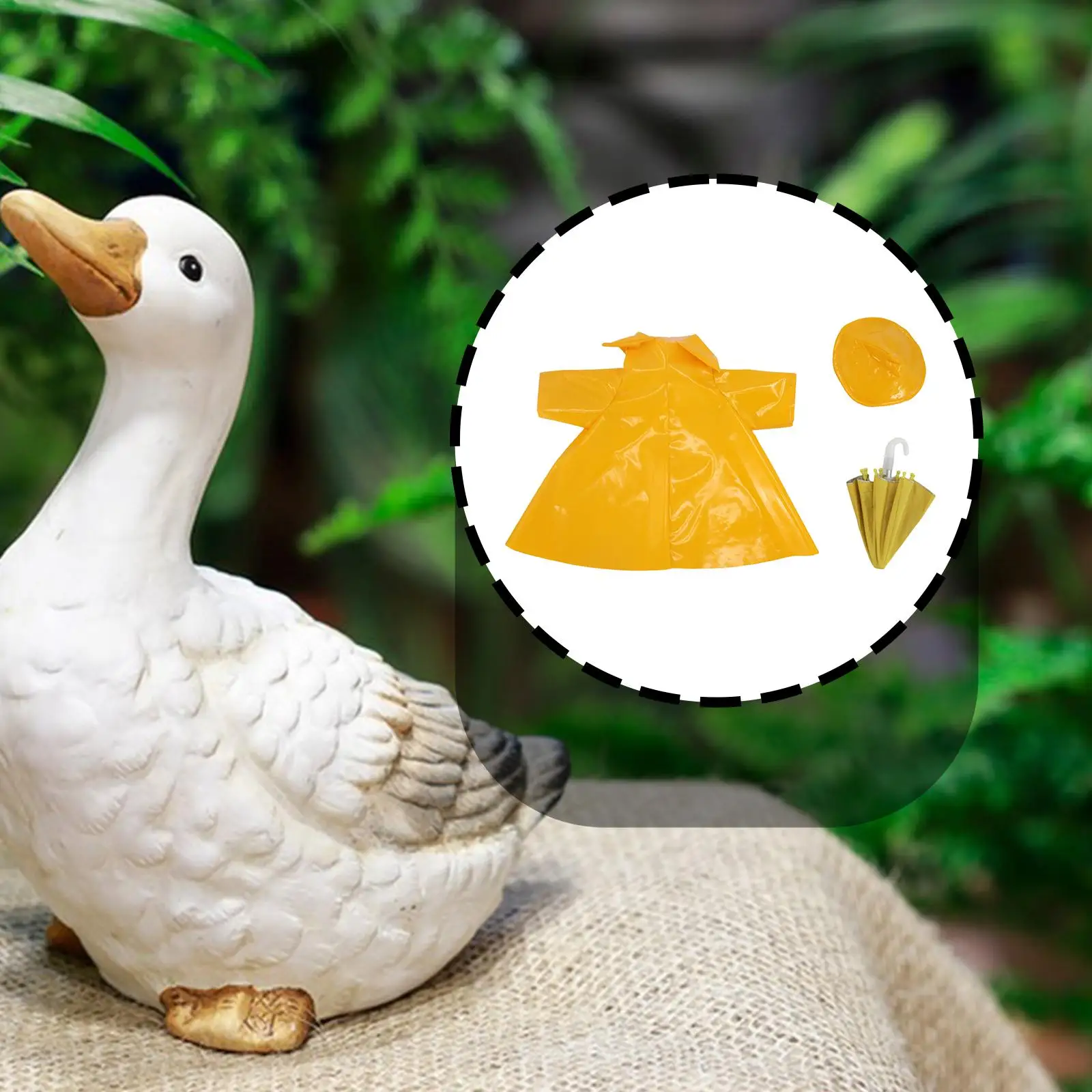Goose Outfit Cute Seasonal ,Holiday Costume ,Porch Goose Costume Festivals Goose Clothes for Party Home Holiday Yard Fathers Day