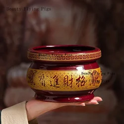 Retro Nostalgia Ceramic Incense Burner Home Furnishing Buddha Hall Offering Guanyin Incense Burner zen