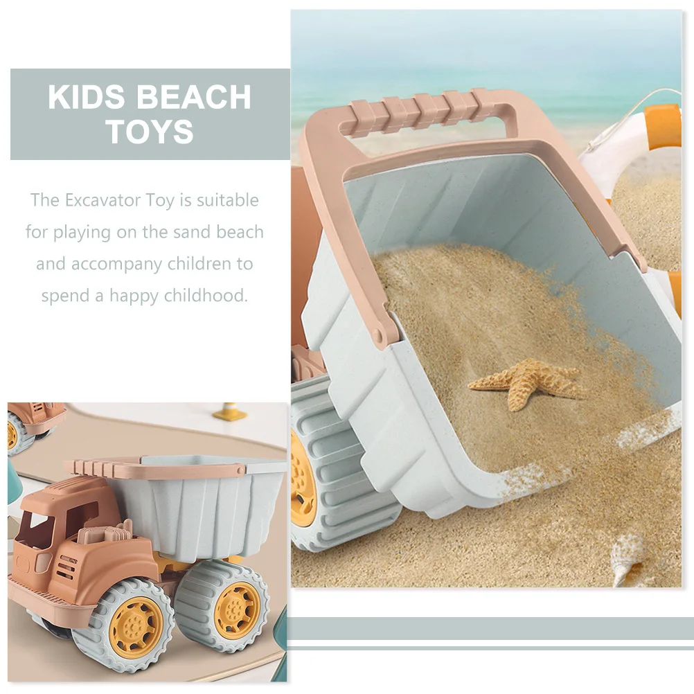 

Sand Digging Excavator Beach Truck Lightweight Portable Kids Construction Vehicle Outdoor Play Fun Creative Toy Excavator