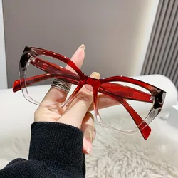 Katzenauge Brille optischer Rahmen Frauen blaues Licht blockierende Brille Marke Designer Brille Computer Brille Augenschutz neu