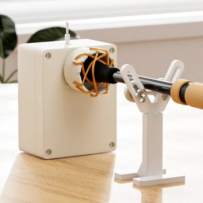 0‑40Rpm Electric Epoxy Resin Rotating Gluing Machine Fishing Rod Winding Applicator Adjustable Rack for Handcraft Coating Work