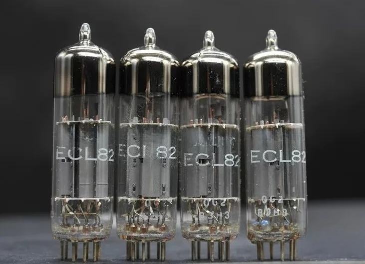 

for British large shield ECL82 vacuum tube replaces 6BM8