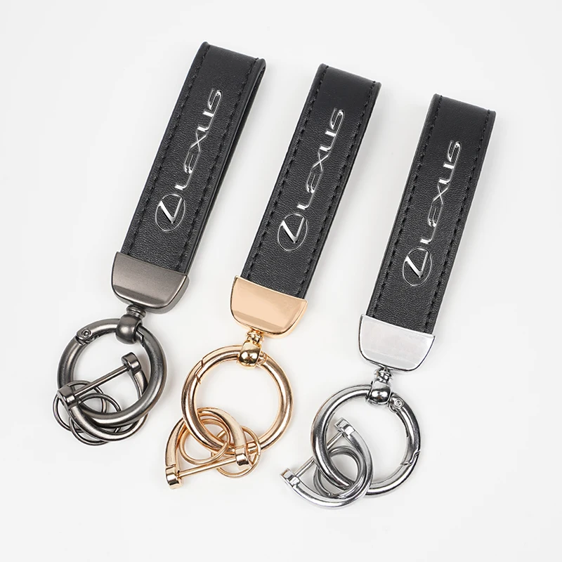 Lexus Car Keychain Metal Keyring Pendant Ornaments Accessories For RX330 IS250 Ct200h ES300h RX350 IS300h NX300h GS300 RX450h UX