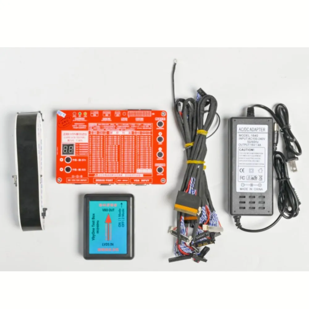 

New LVDS LVD Tester T-80S Testing TV Laptop Screen 2K 4K LCD Panel With Cables And Power