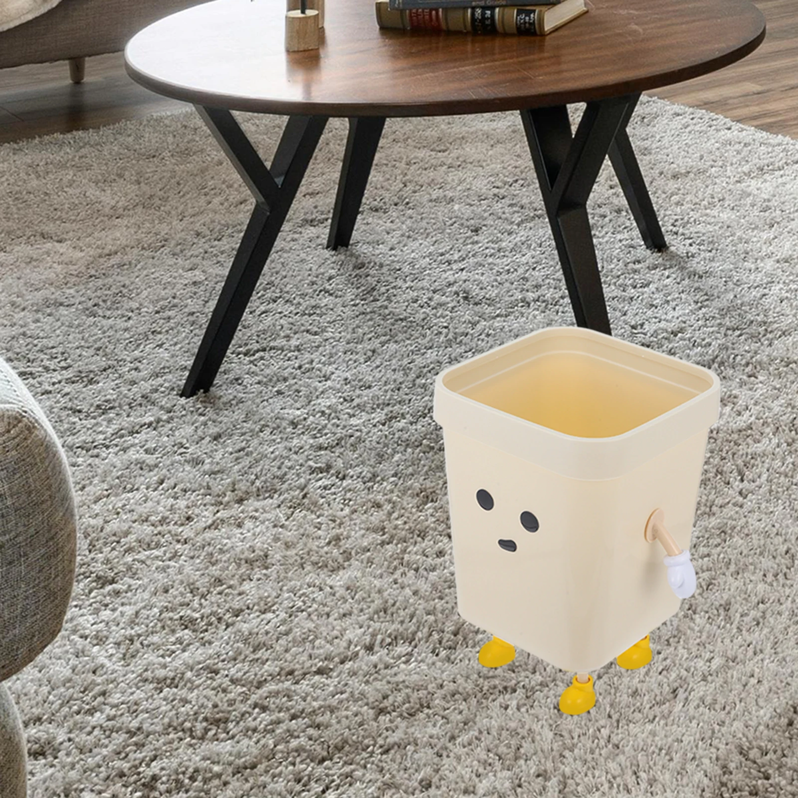 

Большой пластиковый мусорный бак, мусорная корзина для спальни, ванной комнаты, кухни, офиса, нежные контейнеры для хранения, контейнер для мусора для дома