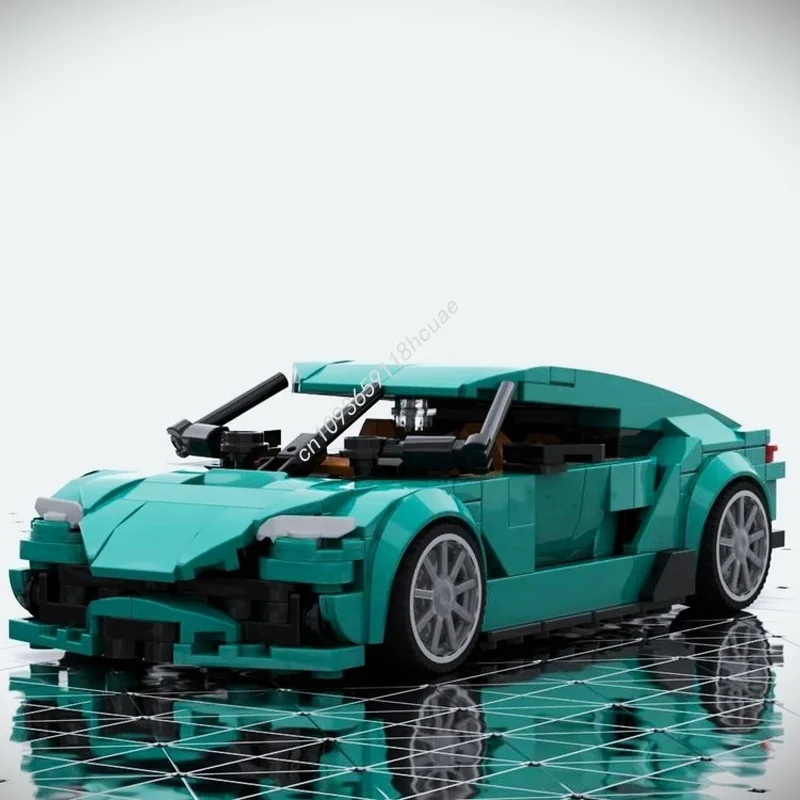 383개 MOC 게메라 핫 버전 도시 모델 빌딩 장난감 블록 건축 DIY 창의적 교육 크리스마스 선물 어린이용