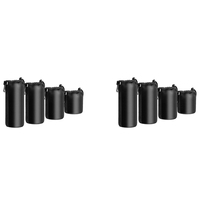 Hot TTKK 8PCS Camera Case Lens Pouch Set Lens Case Small Medium Large And Extra Large For DSLR Camera Lens Bag Pouch Shockproof