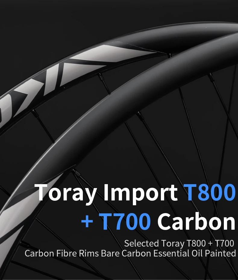 KORE MTB Carbon Laufradsatz 27,5/29 Zoll 36T Ratsche HG Nabe Vakuumreifen BOOST 28H 30/36mm Breite, für Enduro/Downhill MTB Laufradsatz – Detail 4