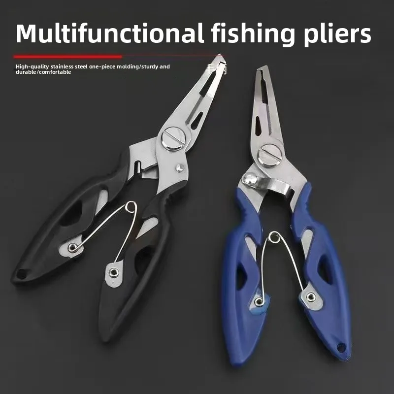 

Multi-Functional Lure Pliers:Remover, Fish Hook Extractor, Hook Binder, Line Cutter, Hook Remover Pliers, Fish Control Pliers