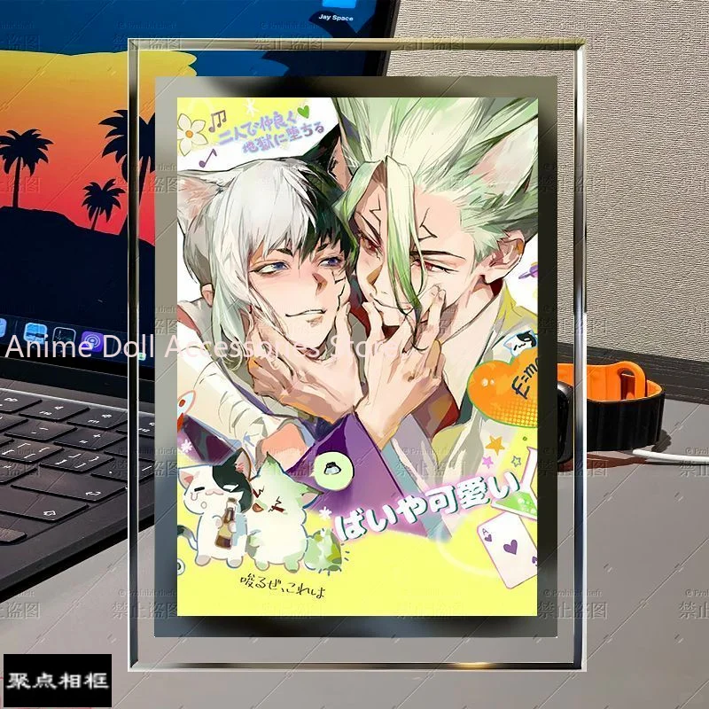 Anime Cosplay Photo - Dr.STONE Ishigami Senku Gen Asagiri Crystal