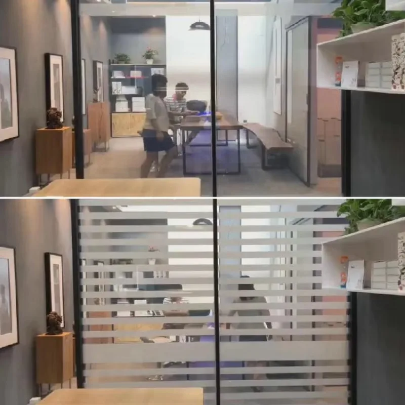 smart Blind Shutter Switchable Privacy Glass PDLC Smart Film Glass with Remote Control