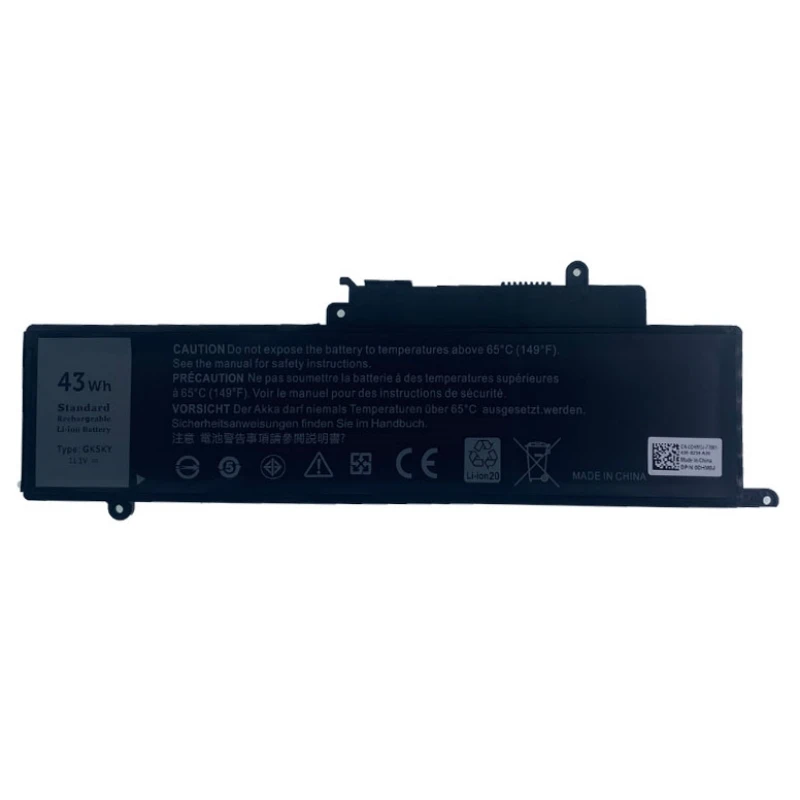 GK5KY 11.1V 43WH Laptop Battery For Dell Inspiron 13