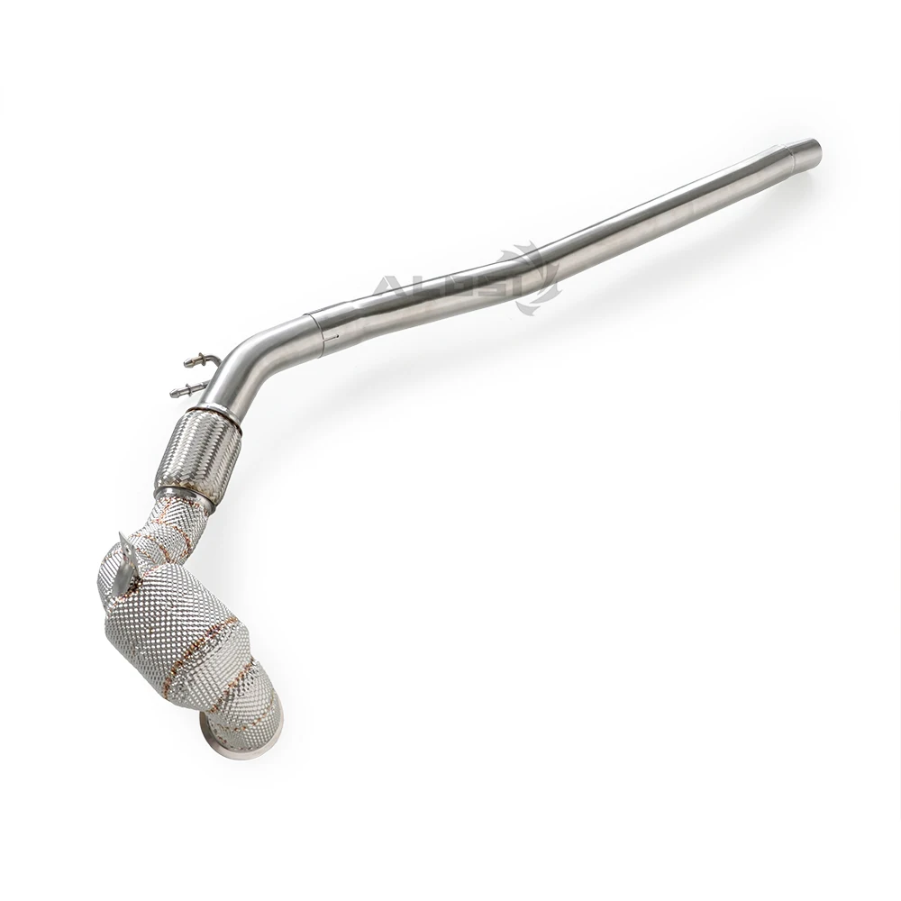 

Заводская выхлопная труба для Volkswagen Arteon quattro 2.0T 2013-2018 с изолированной выхлопной трубой из нержавеющей стали, автозапчасти