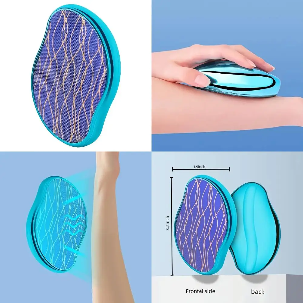 Crystal Nano Sander, Manual Hair Remover, Painless Physical Exfoliation, Hair Remover, Available For Men And Women, Nano Hair Re
