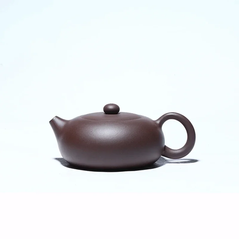 1pc Raw Ore Oolong Tea Kettle Chinese Yixing Tea Pot Purple Clay Xishi Teapot Household Handmade Teaware Authentic 210ml