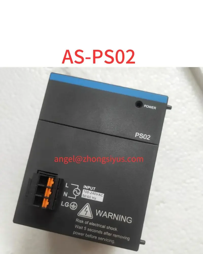 

Used AS-PS02 PLC module