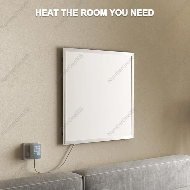 Interruttore temporizzato intelligente a parete Riscaldatore elettrico Riscaldatore elettrico verticale Riscaldatore multiuso per ufficio