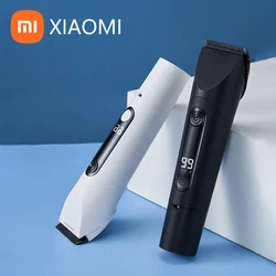 Xiaomi-cortadora de pelo eléctrica Mijia para hombre, afeitadora profesional recargable, inalámbrica, con cuchilla de aleación de titanio, 2023