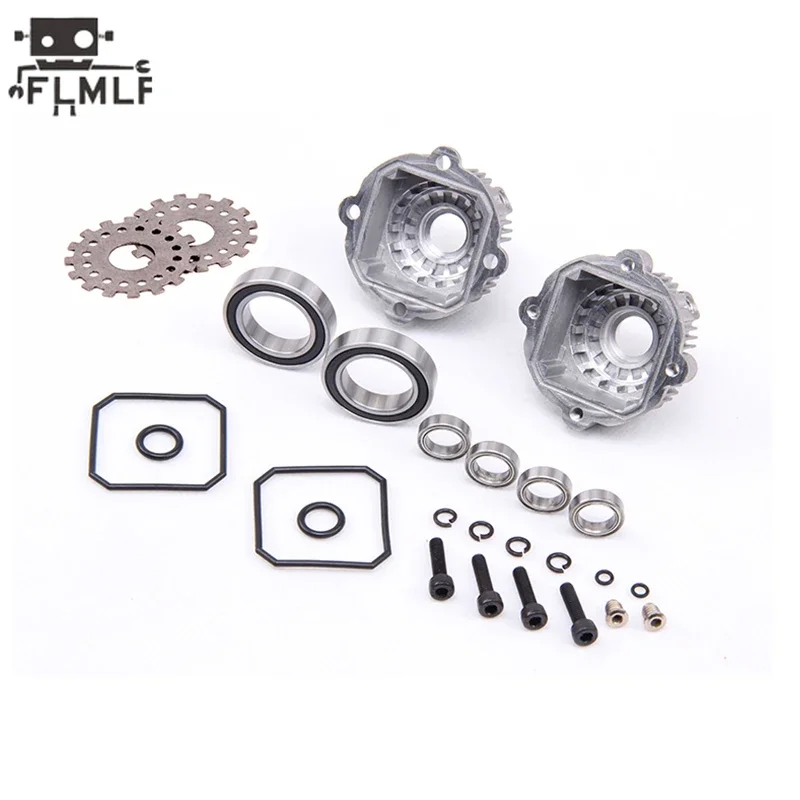 Alloy Differential Housing Kit Fit for 1/5 HPI ROVAN ROFUN KM BAJA 5B 5T 5SC