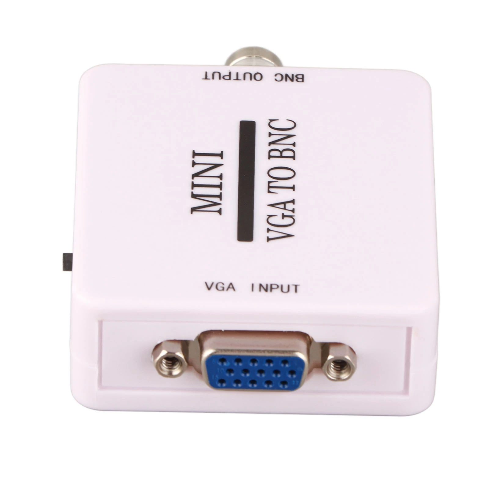 Monitors Video Adapter Mini HD VGA to BNC 1920 X 1080 USB Video Converter for HDTV Monitors TVs Computers