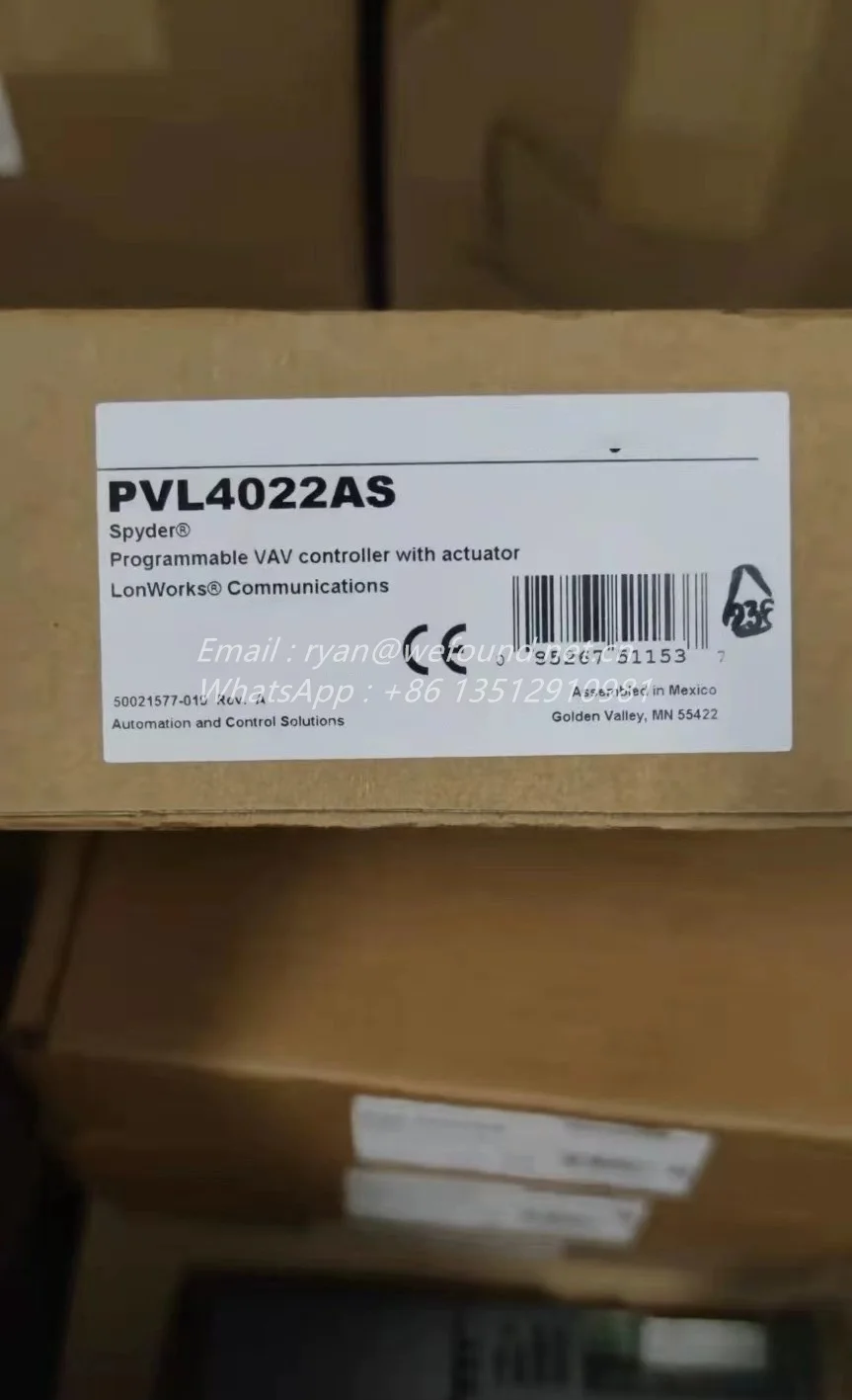 PVL4022AS สำหรับตัวควบคุม VAV ที่สามารถตั้งโปรแกรมได้จาก Honeywell