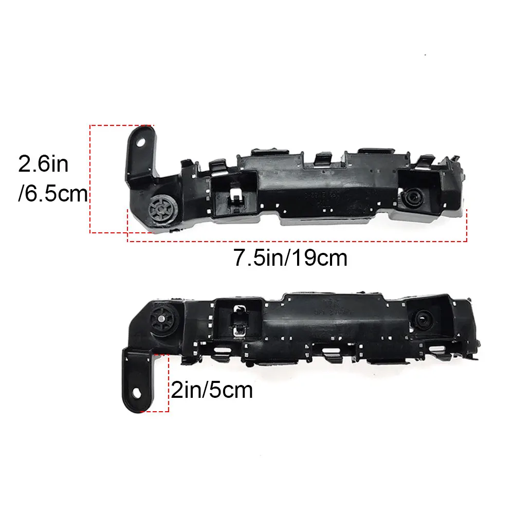 2Pcs Right Left Front Bumper Spacer Bracket Support For Honda HRV 2016-2021