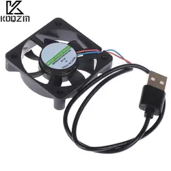 5V USB Connector PC Fan Cooler Heatsink Exhaust CPU Cooling Fan Replacement with 45cm Cable 50x50x10MM  25x25MM