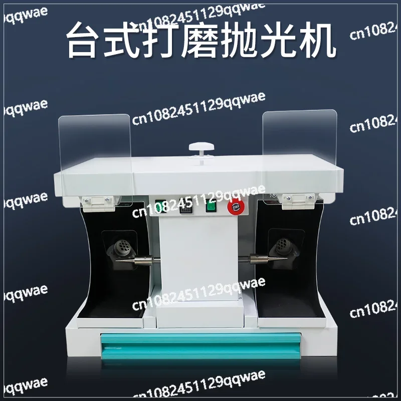 Polishing Machine Desktop Oral Base Grinding Machine Double Head Dental Instruments Denture Processing Plant Dust Cover