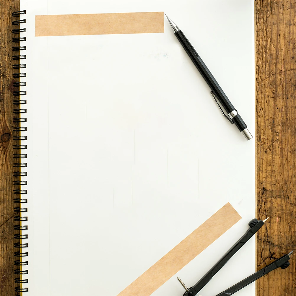 

Kraft Paper Tape Brown Packing Tearable Self-adhesive Sticky Gummed Tapes Written Writable