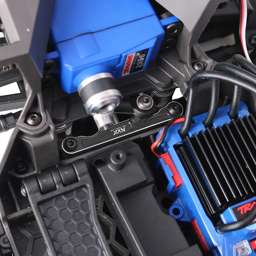 KYX Racing-Jeu de manivelles de direction en aluminium, pièces de mise à niveau de lien, accessoires pour voiture RC 1/16, Traxxas Mini-Maxx