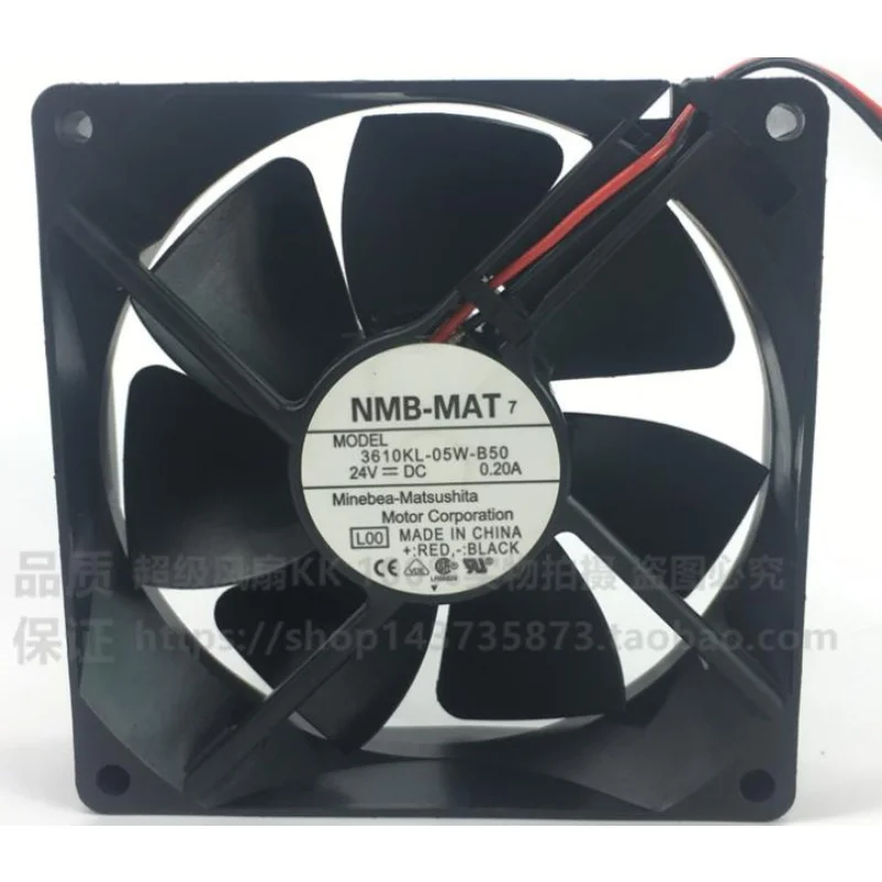 

New CPU Cooler Fan for NMB-MAT 3610KL-05W-B50 9025 24V 0.20A 0.26A Inverter Cooling Fan 92*92*25MM