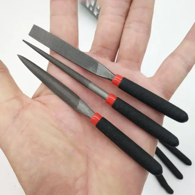 Set Hand Tool Small Steel Files Craft Carpentry Tools Needle Flat File Flat File 118mm Length Needle Filing Metal 2 Set Hand Tool Small Steel Files Craft Carpentry Tools Needle Flat File Flat File 118mm Length Needle Filing Metal 2