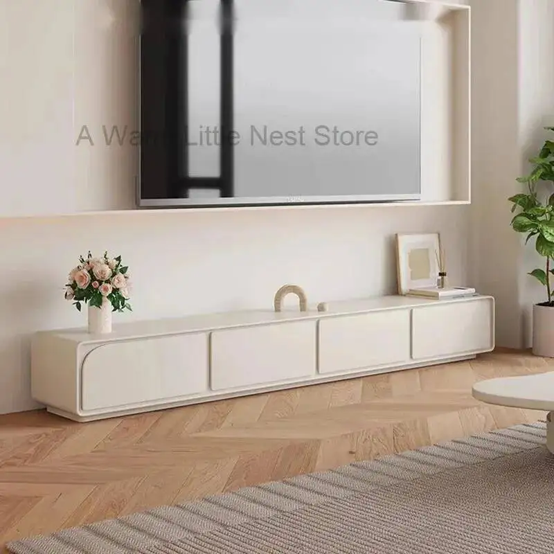 

Luxury Floor Retro Salon Tv White Table Mid Century Coffee Entertainment Tv Stands Movies Suporte Para Tv Replica Furniture