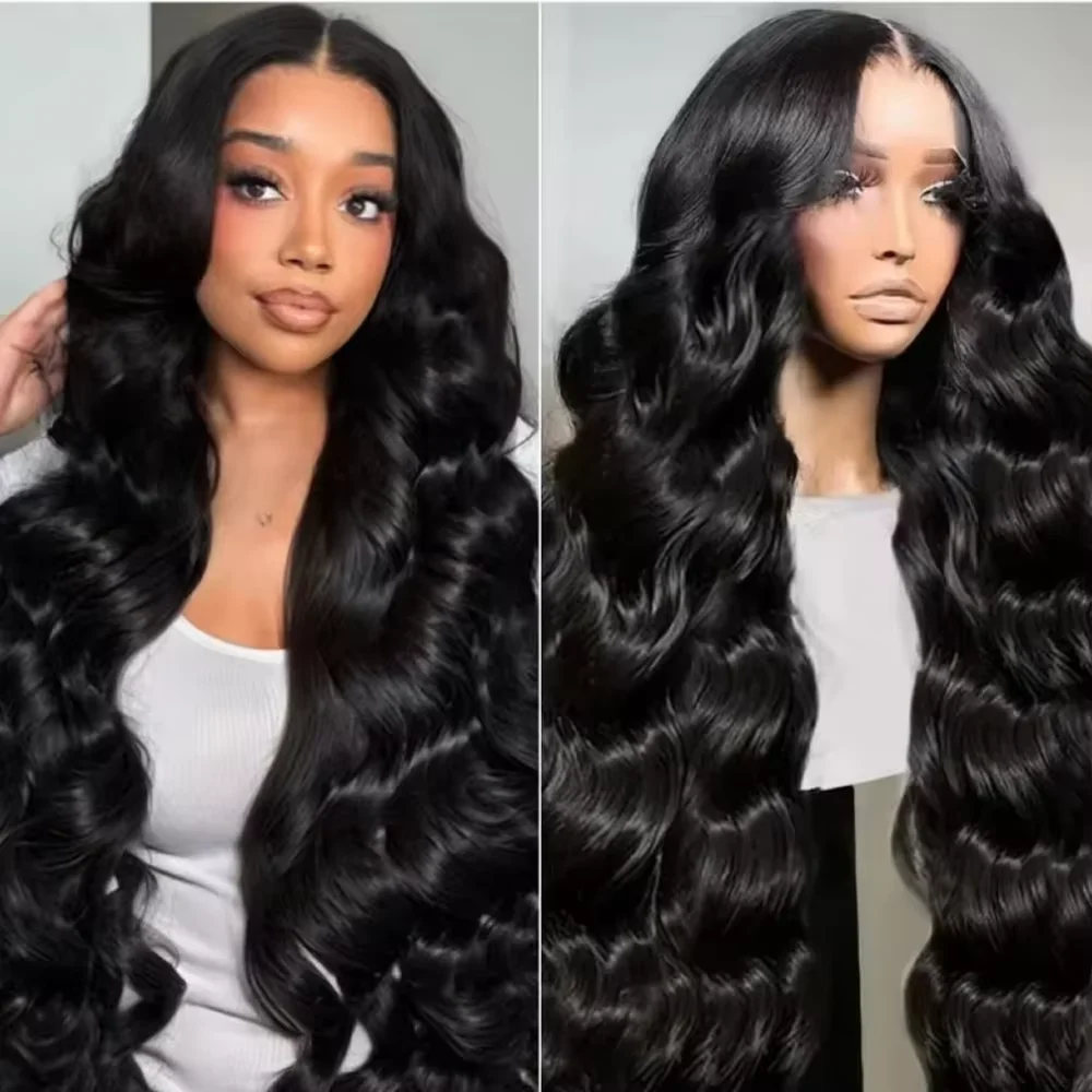 

7x6 Парик на шнурке с застежкой 13x4 13x6 HD Прозрачный объемный волнистый парик из человеческих волос 360 Кружевной фронтальный парик Плотность 220 Предварительно выщипанный для женщин 46 дюймов