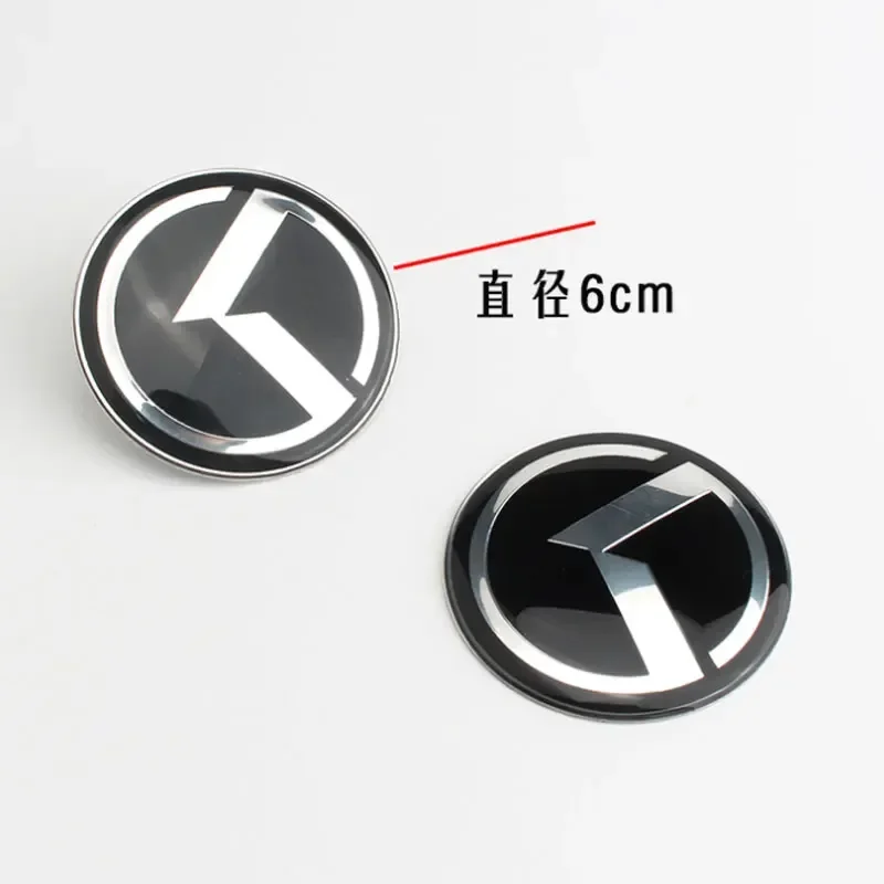 7 piece set For Kia K5 K3 K2 K4 Sorento modified herringbone car stickers wheel logo modified universal accessories decal