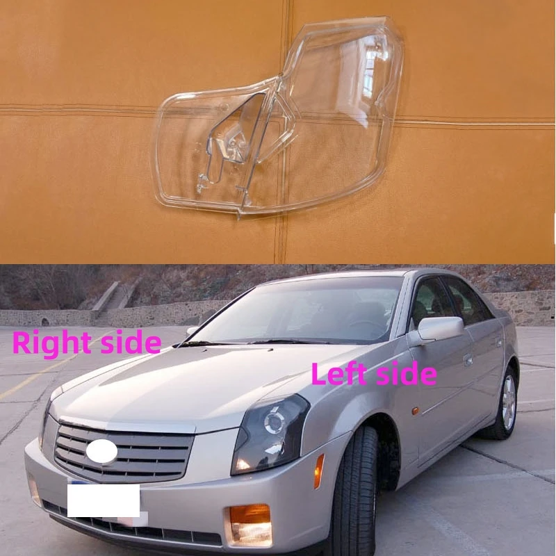 For Cadillac CTS 2005 2006 Car Headlight Shell Headlight cover Headlamp Lens Headlight Glass Auto Shell Cover