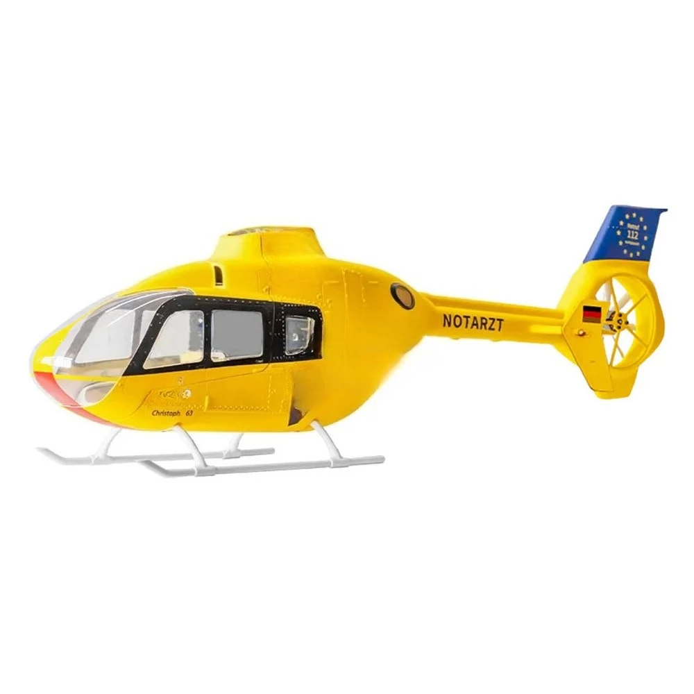 

EC135 470 Class 2.4G 6CH RC Spare Parts Canopy with Landing Gear and Tail Motor