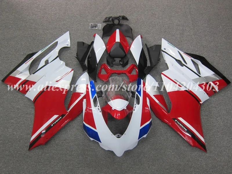 4Gifts New ABS Motorcycle Fairings Kit Fit For Ducati Panigale 899 1199 2012 2013 2014 2015 2016 Bodywork Set Red Blue White