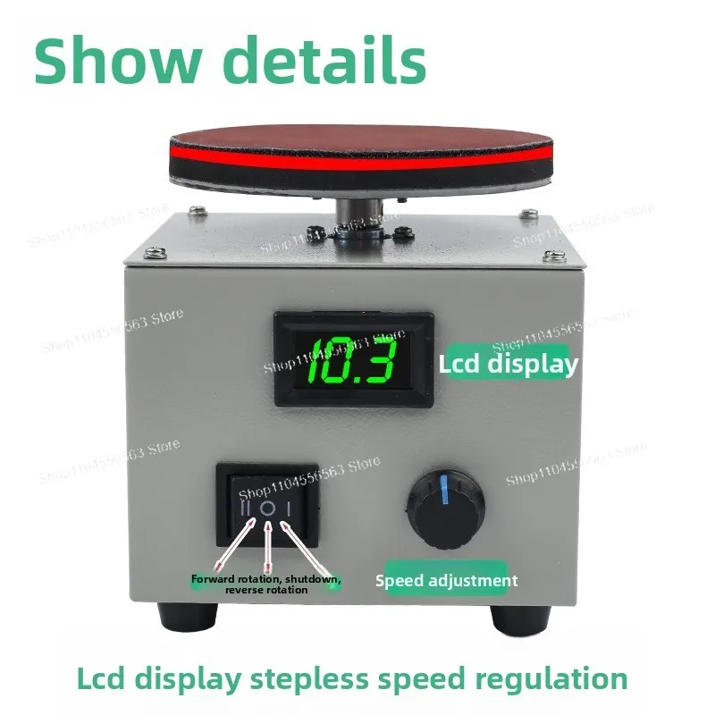 4/5/6 Inch Sanding Pad Electric Grinder - Mini Multifunctional Bench Polisher for Home & DIY