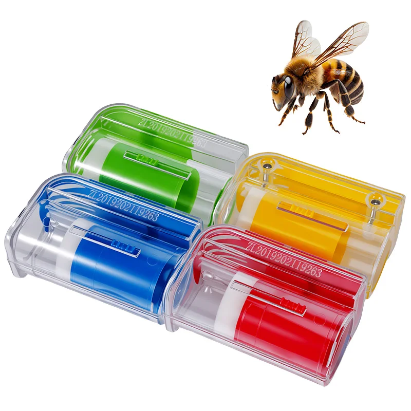 Queen Bee Marking Bottle with Marker Pen Bee Marking Tool Set Queen Bee Marking Set Queen Bee Catcher Clip Beekeeping Tools