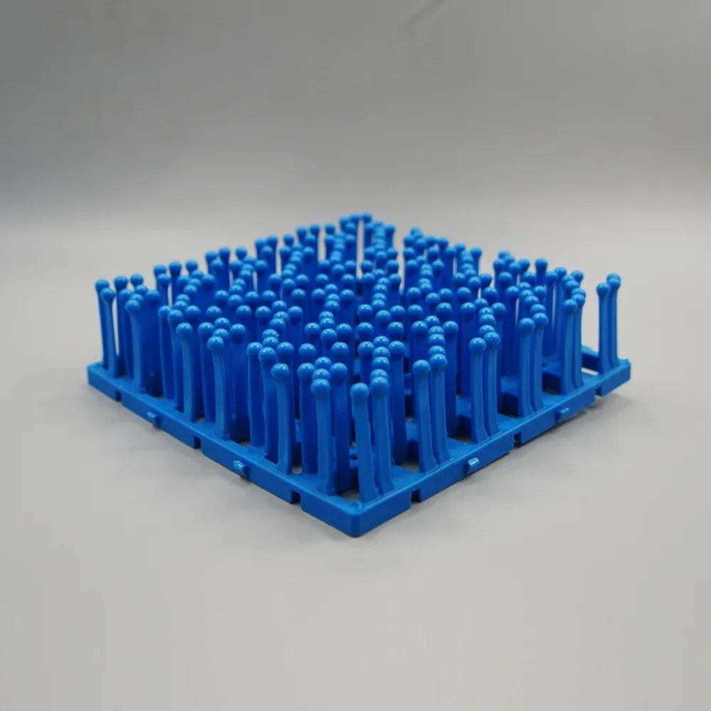 

Factory 2025 Hot Sale Blue White Mushroom Dry Ski Mat Carpet Outdoor Park Garden Artificial Dry Snow Ski Slopes Runway