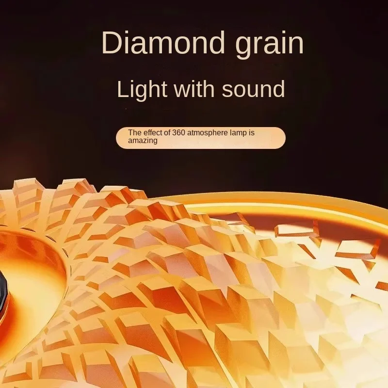 Liuli الجيل الرابع سمّاعات بلوتوث سطح المكتب RGB مضخم صوت لاسلكي محيط الضوء المتكلم