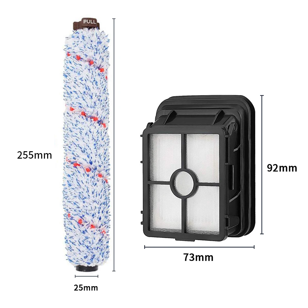 Mehrflächen-Staubsauger bürsten walze l und Filters erie für Bissell Cross wave 1785q, 1785f, 1785b heiß geeignet 1608022