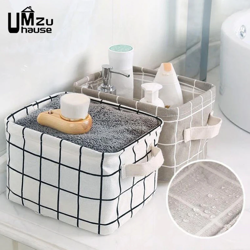 Underwear Socks Box Bra Cosmetic Makeup Sundries Storage Collapsible Basket Desk Desktop Bins Wardrobe Closet Drawer Organizers